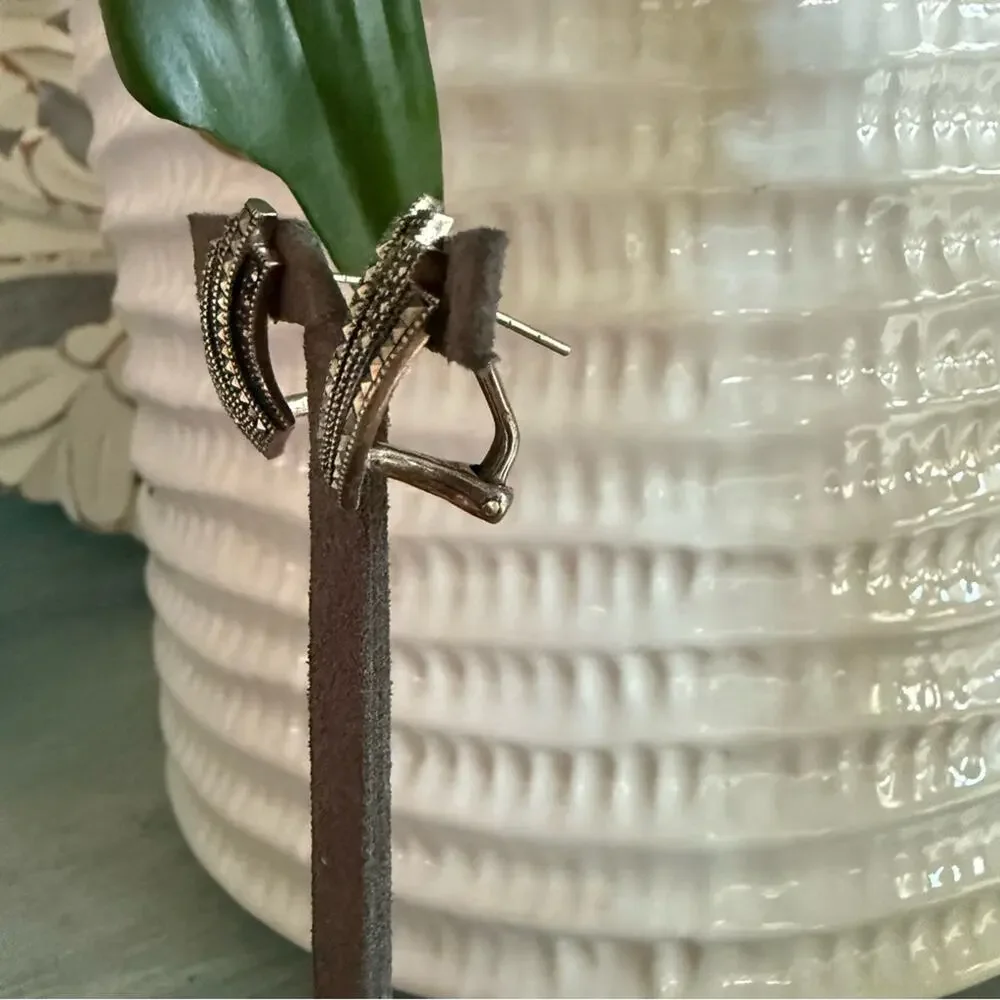 Judith Jack 925 Sterling Silver Earrings